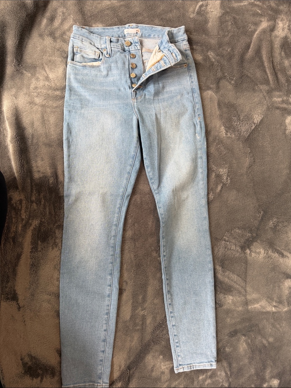 High-Rise Light Wash GOOD AMERICAN  Women’s Jeans
